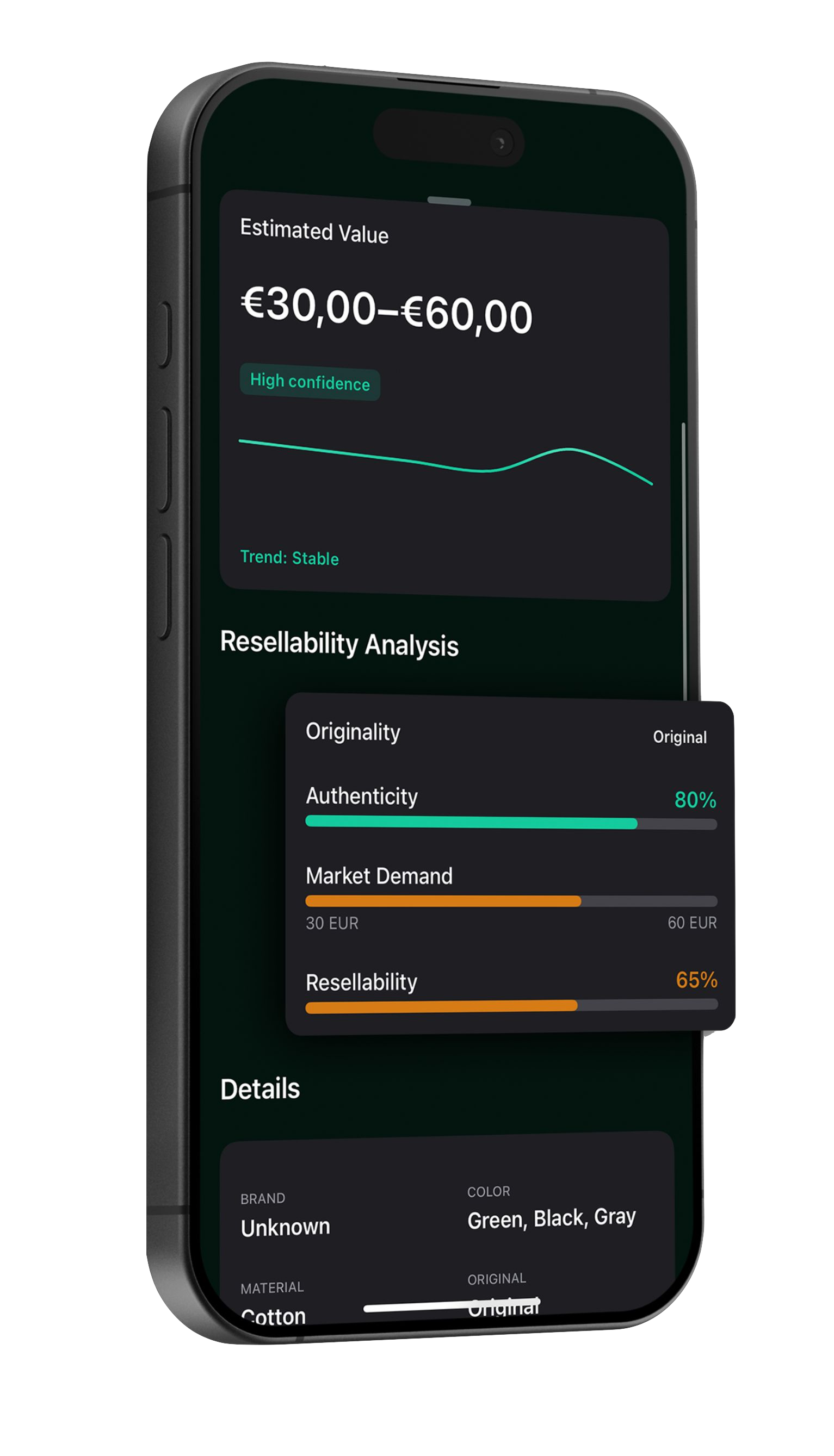 Mobile app scanning process